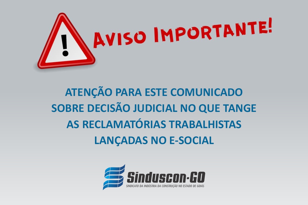 Atenção: Decisão Judical