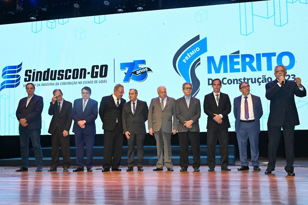 Prêmio Mérito da Construção 2023 e 75 anos do Sinduscon-GO